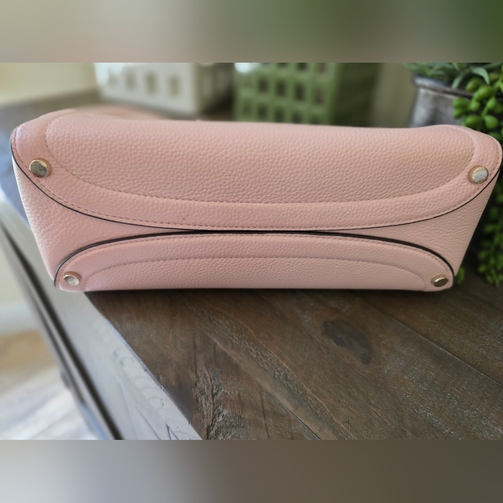 Kate Spade Mini Knott Leather Satchel/Crossbody In Mochi Pink - Picture 11 of 11
